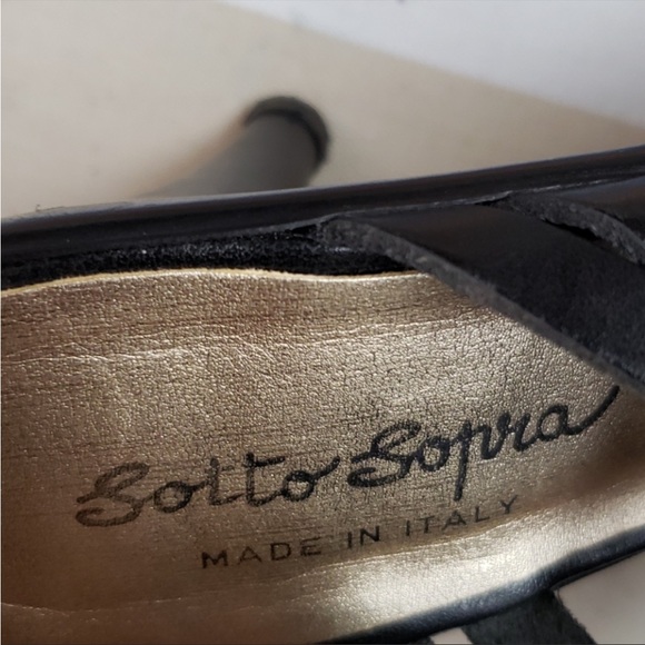 New Sotto Sopra Italian leather gladiator sandals - Picture 4 of 9